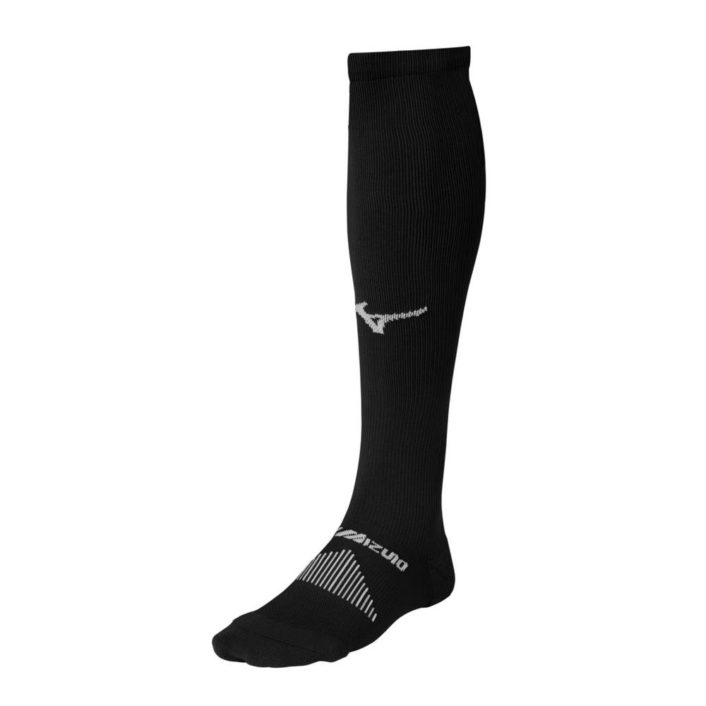 Damske Ponožky Mizuno Performance OTC Baseball Čierne Vypredaj KBON74901